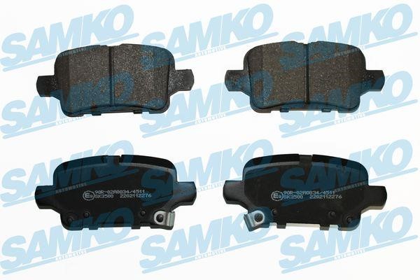 Samko 5SP2276 Brake Pad Set, disc brake 5SP2276: Buy near me in Poland at 2407.PL - Good price!
