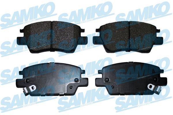 Samko 5SP2051 Тормозные колодки дисковые, комплект 5SP2051: Купить в Польше - Отличная цена на 2407.PL!