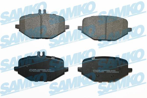 Samko 5SP2243 Brake Pad Set, disc brake 5SP2243: Buy near me in Poland at 2407.PL - Good price!