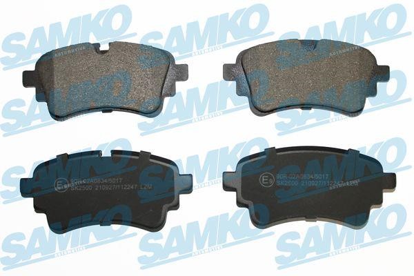 Samko 5SP2247 Brake Pad Set, disc brake 5SP2247: Buy near me in Poland at 2407.PL - Good price!