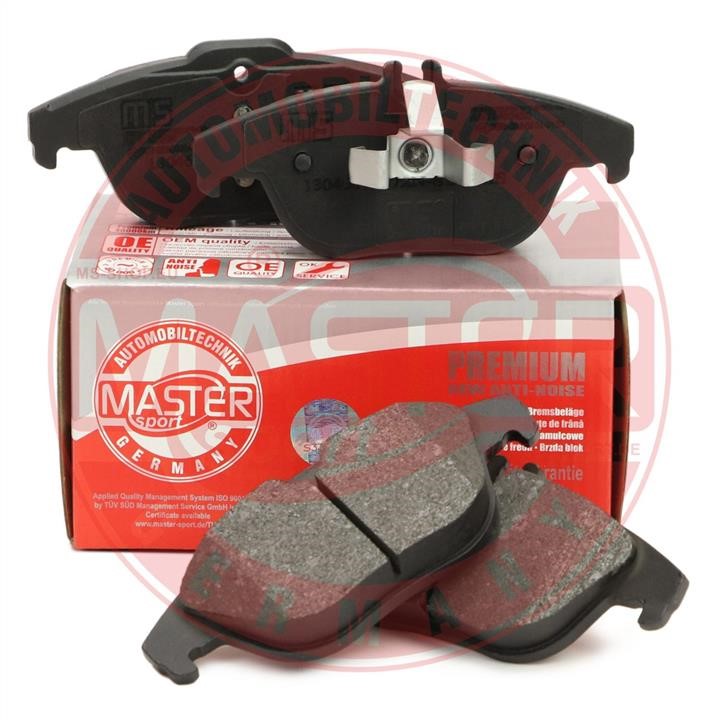 Brake Pad Set, disc brake Master-sport 13046072572N-SET-MS
