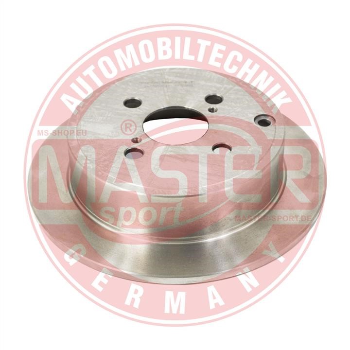 Master-sport 24010901381PCSMS Rear brake disc, non-ventilated 24010901381PCSMS: Buy near me in Poland at 2407.PL - Good price!
