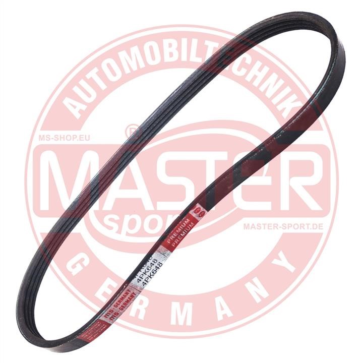 Master-sport 4PK652-PCS-MS V-Ribbed Belt 4PK652PCSMS: Buy near me in Poland at 2407.PL - Good price!