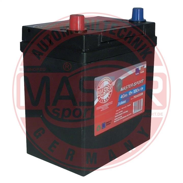 Akumulator Master-sport 12V 40AH 330A(EN) P+ Master-sport 750403301