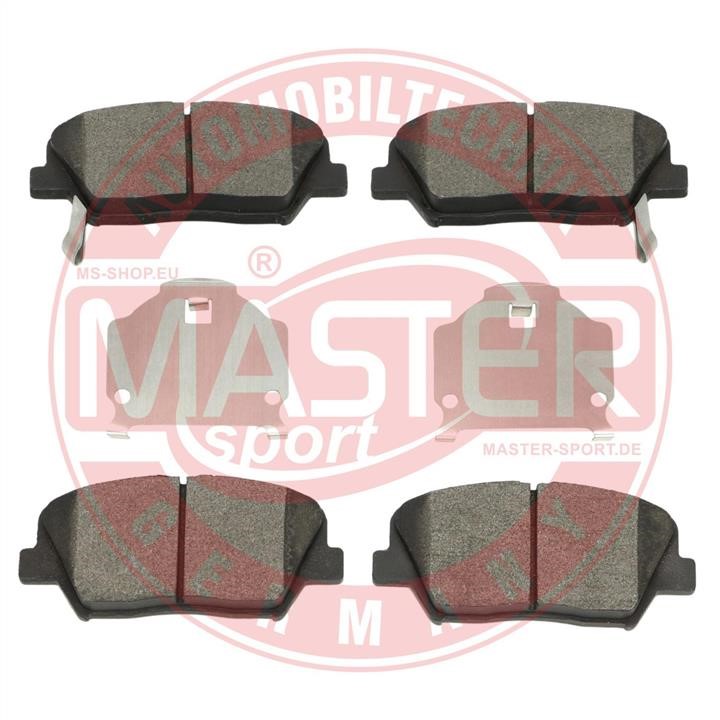 Master-sport 13046135522N-SET-MS Тормозные колодки дисковые передние, комплект 13046135522NSETMS: Отличная цена - Купить в Польше на 2407.PL!