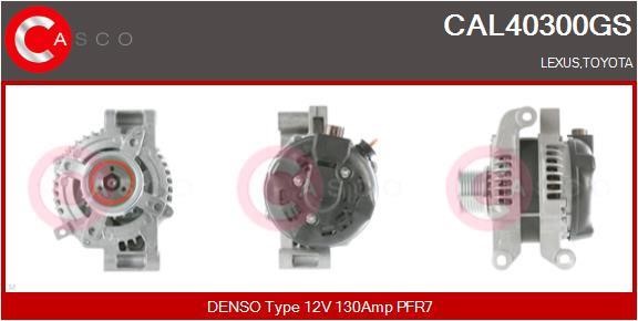 Casco CAL40300GS Alternator CAL40300GS: Buy near me in Poland at 2407.PL - Good price!
