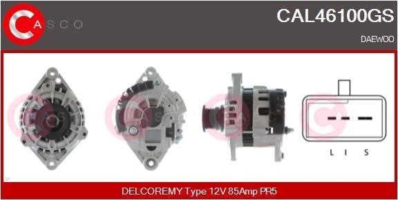 Casco CAL46100GS Alternator CAL46100GS: Buy near me at 2407.PL in Poland at an Affordable price!