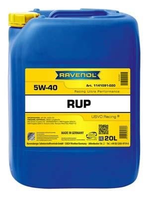 Ravenol 1141091-020-01-999 Engine oil Ravenol RUP 5W-40, 20L 114109102001999: Buy near me in Poland at 2407.PL - Good price!