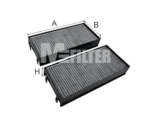 M-Filter K 9011C-2 Filter, interior air K9011C2: Buy near me at 2407.PL in Poland at an Affordable price!