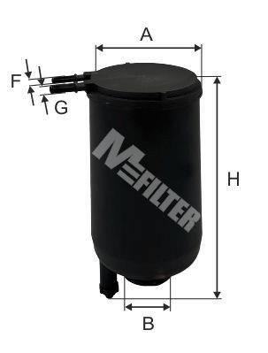 M-Filter DF 3588 Fuel filter DF3588: Buy near me in Poland at 2407.PL - Good price!
