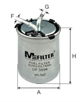 M-Filter DF 3594 Fuel filter DF3594: Buy near me at 2407.PL in Poland at an Affordable price!