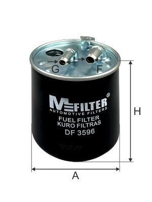 M-Filter DF 3596 Фільтр палива DF3596: Приваблива ціна - Купити у Польщі на 2407.PL!