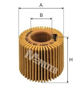 M-Filter TE 4051 Oil Filter TE4051: Buy near me at 2407.PL in Poland at an Affordable price!