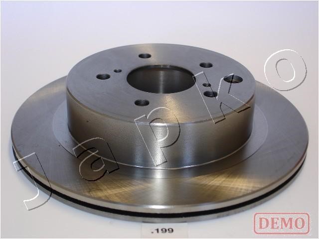 Japko 61199C Rear ventilated brake disc 61199C: Buy near me in Poland at 2407.PL - Good price!