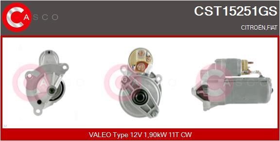 Casco CST15251GS Стартер CST15251GS: Отличная цена - Купить в Польше на 2407.PL!