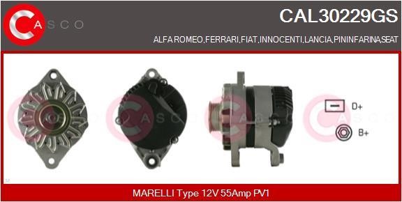 Casco CAL30229GS Alternator CAL30229GS: Buy near me in Poland at 2407.PL - Good price!