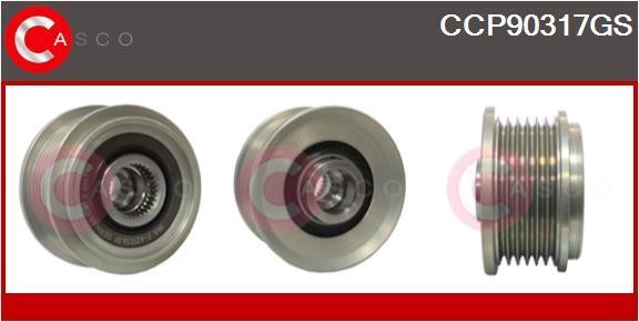 Casco CCP90317GS Belt pulley generator CCP90317GS: Buy near me in Poland at 2407.PL - Good price!