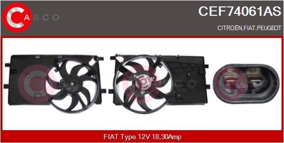 Casco CEF74061AS Electric Motor, radiator fan CEF74061AS: Buy near me in Poland at 2407.PL - Good price!