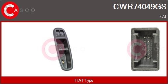 Casco CWR74049GS Power window button CWR74049GS: Buy near me in Poland at 2407.PL - Good price!