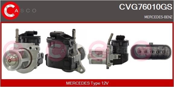 Casco CVG76010GS Клапан рециркуляции отработанных газов EGR CVG76010GS: Отличная цена - Купить в Польше на 2407.PL!