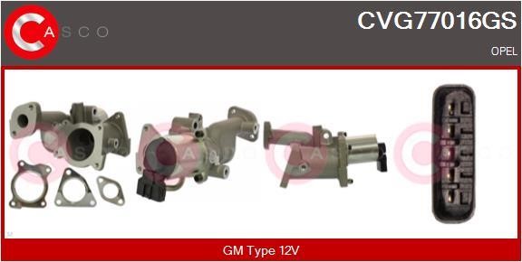 Casco CVG77016GS Клапан рециркуляции отработанных газов EGR CVG77016GS: Отличная цена - Купить в Польше на 2407.PL!