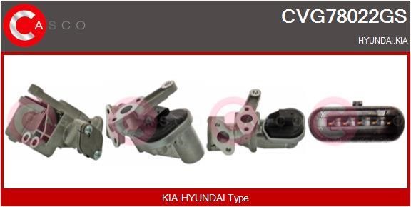 Casco CVG78022GS Клапан рециркуляции отработанных газов EGR CVG78022GS: Отличная цена - Купить в Польше на 2407.PL!