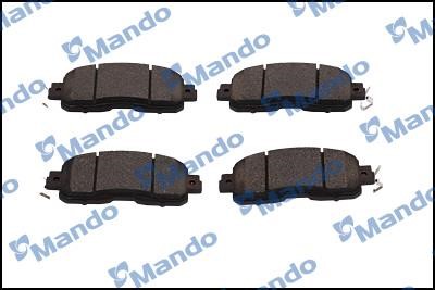 Mando MPN18 Front disc brake pads, set MPN18: Buy near me in Poland at 2407.PL - Good price!