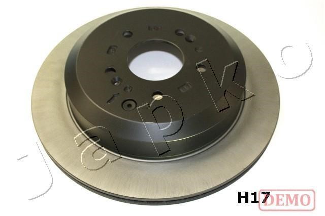 Japko 61H17C Тормозной диск задний вентилируемый 61H17C: Отличная цена - Купить в Польше на 2407.PL!