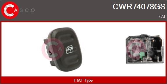 Casco CWR74078GS Przycisk podnośnika szyby CWR74078GS: Dobra cena w Polsce na 2407.PL - Kup Teraz!