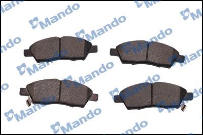 Mando MPN17 Front disc brake pads, set MPN17: Buy near me in Poland at 2407.PL - Good price!