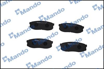 Mando MPT41 Rear disc brake pads, set MPT41: Buy near me in Poland at 2407.PL - Good price!