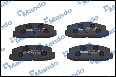 Mando MPA15 Rear disc brake pads, set MPA15: Buy near me in Poland at 2407.PL - Good price!