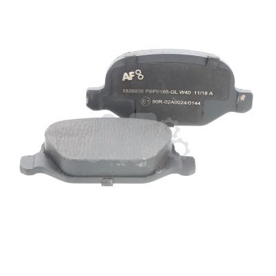 Automotor France PBP0165 Rear disc brake pads, set PBP0165: Buy near me in Poland at 2407.PL - Good price!