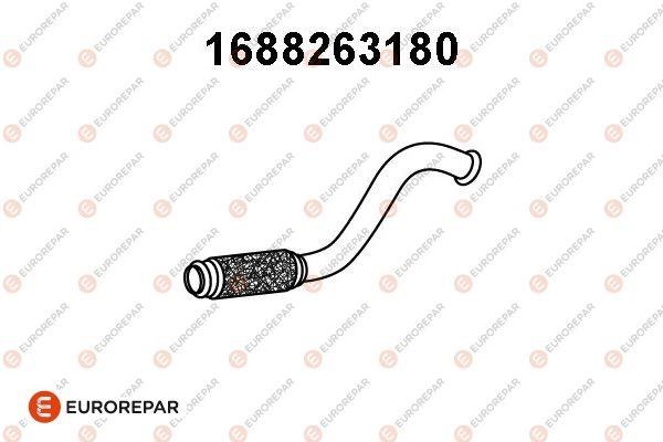 Eurorepar 1688263180 Exhaust pipe 1688263180: Buy near me at 2407.PL in Poland at an Affordable price!