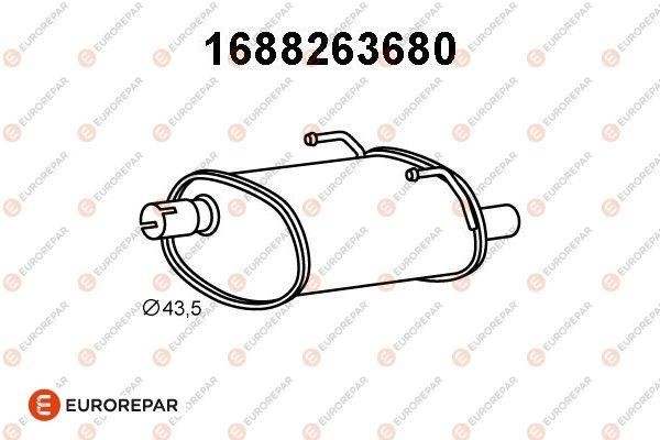 Eurorepar 1688263680 End Silencer 1688263680: Buy near me at 2407.PL in Poland at an Affordable price!