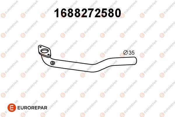 Eurorepar 1688272580 Exhaust pipe 1688272580: Buy near me at 2407.PL in Poland at an Affordable price!