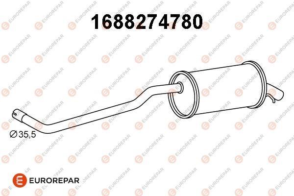 Eurorepar 1688274780 End Silencer 1688274780: Buy near me at 2407.PL in Poland at an Affordable price!