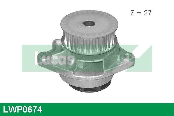 Lucas Electrical LWP0674 Water pump LWP0674: Buy near me in Poland at 2407.PL - Good price!