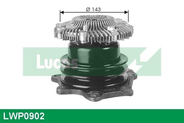 Lucas diesel LWP0902 Water pump LWP0902: Buy near me in Poland at 2407.PL - Good price!
