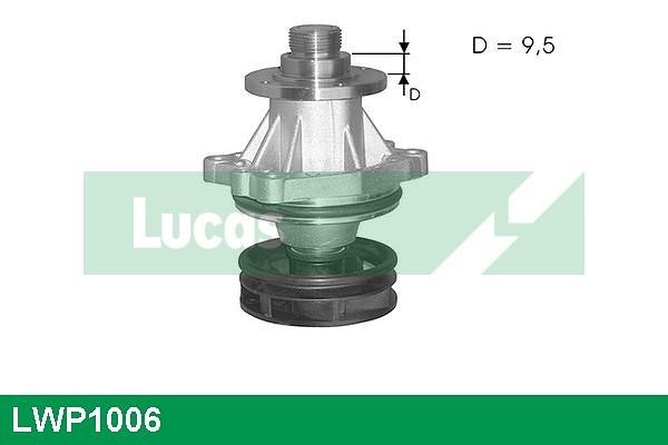 Lucas diesel LWP1006 Water pump LWP1006: Buy near me in Poland at 2407.PL - Good price!