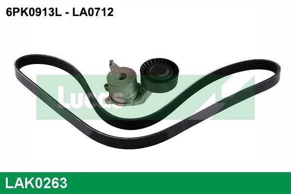 TRW LAK0263 Drive belt kit LAK0263: Buy near me at 2407.PL in Poland at an Affordable price!