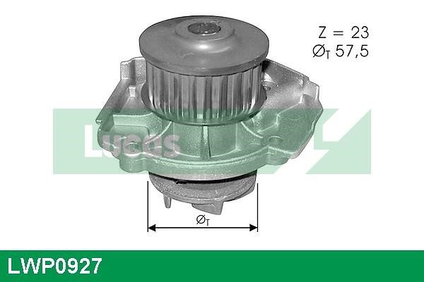 Lucas Electrical LWP0927 Pompa wodna LWP0927: Dobra cena w Polsce na 2407.PL - Kup Teraz!