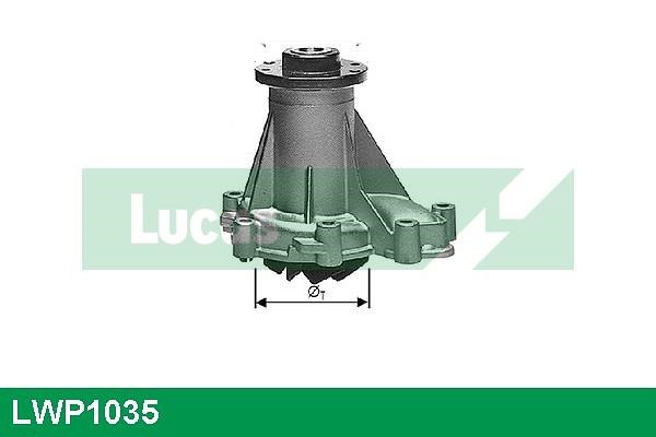Lucas diesel LWP1035 Pompa wodna LWP1035: Dobra cena w Polsce na 2407.PL - Kup Teraz!
