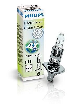 Philips 12258LLECO Halogen lamp 12V H1 55W 12258LLECO: Buy near me in Poland at 2407.PL - Good price!