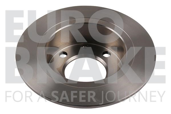 Rear brake disc, non-ventilated Eurobrake 5815201914