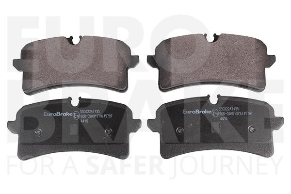 Eurobrake 55022247135 Гальмівні колодки, комплект 55022247135: Приваблива ціна - Купити у Польщі на 2407.PL!