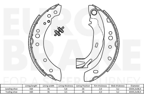 Купити Eurobrake 58492719691 за низькою ціною в Польщі!