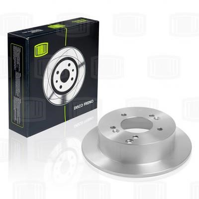 Trialli DF 084813 Тормозной диск задний невентилируемый DF084813: Отличная цена - Купить в Польше на 2407.PL!