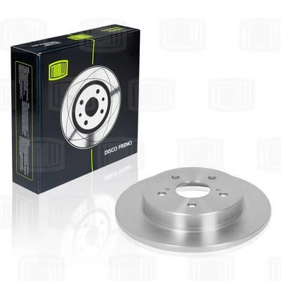 Trialli DF 190324 Rear brake disc, non-ventilated DF190324: Buy near me in Poland at 2407.PL - Good price!