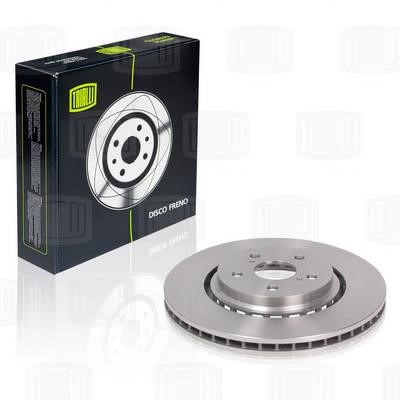 Trialli DF 198001 Front brake disc ventilated DF198001: Buy near me in Poland at 2407.PL - Good price!